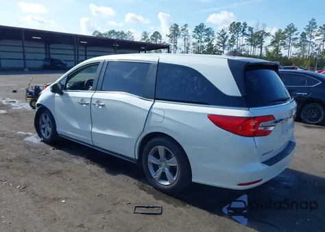 2018 Honda Odyssey Ex-L z USA, uszkodzony, nr VIN 5FNRL6H78JB055916